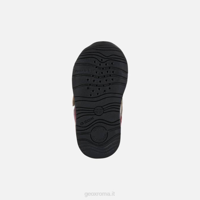 bambina rishon FX0W1642 beige/fucsia Geox