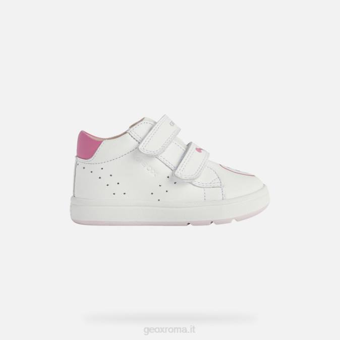 biglia baby FX0W1524 bianco/fucsia Geox