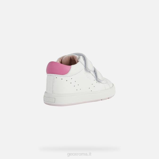 biglia baby FX0W1524 bianco/fucsia Geox