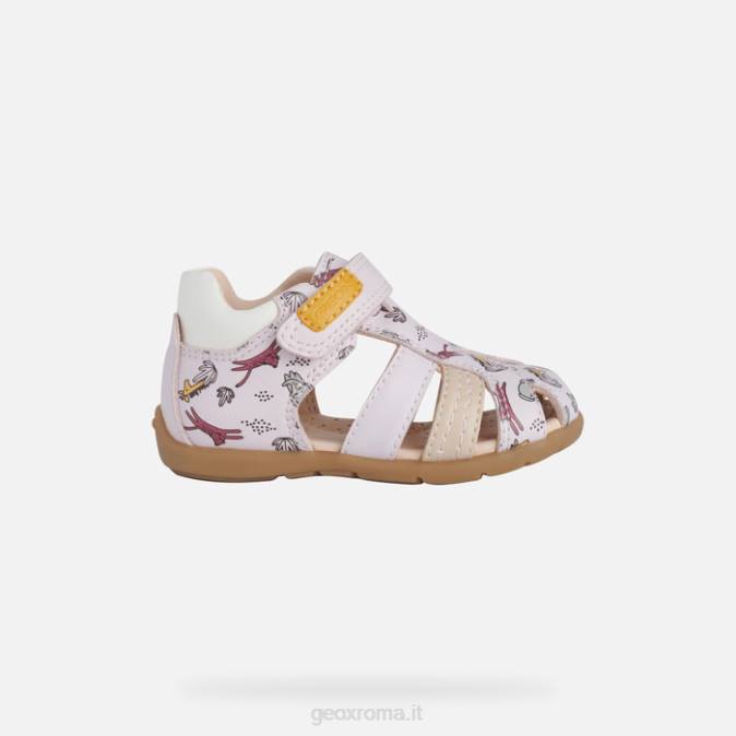 elthan bambina FX0W1641 rosa Geox