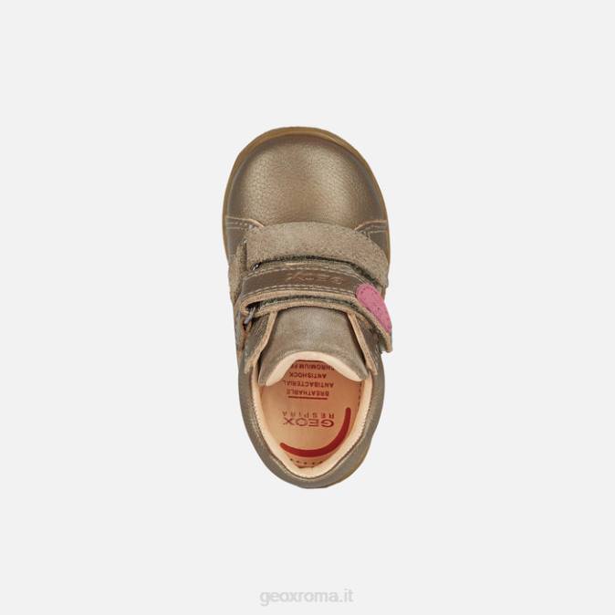 macchia bambina FX0W1508 grigio fumo Geox