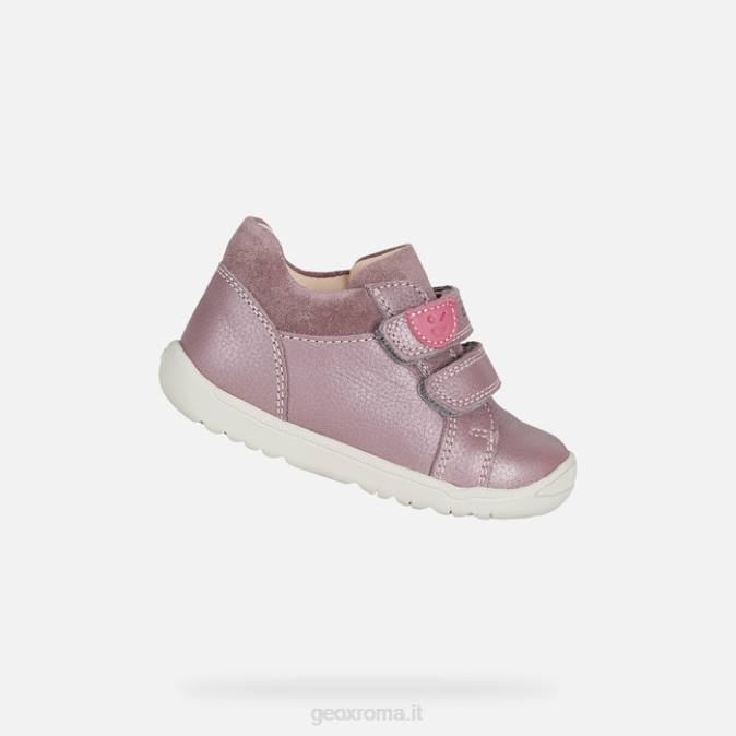 macchia bambina FX0W1545 rosa scuro Geox