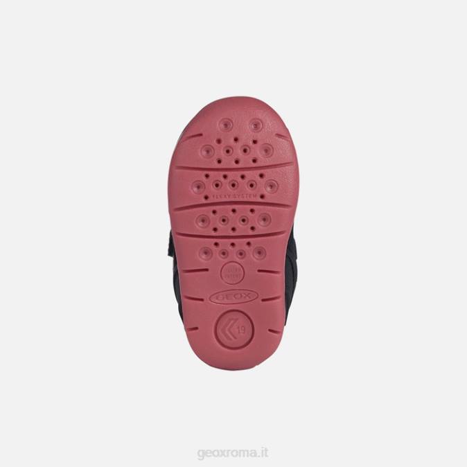 ogni bambina FX0W1656 blu scuro/fucsia Geox