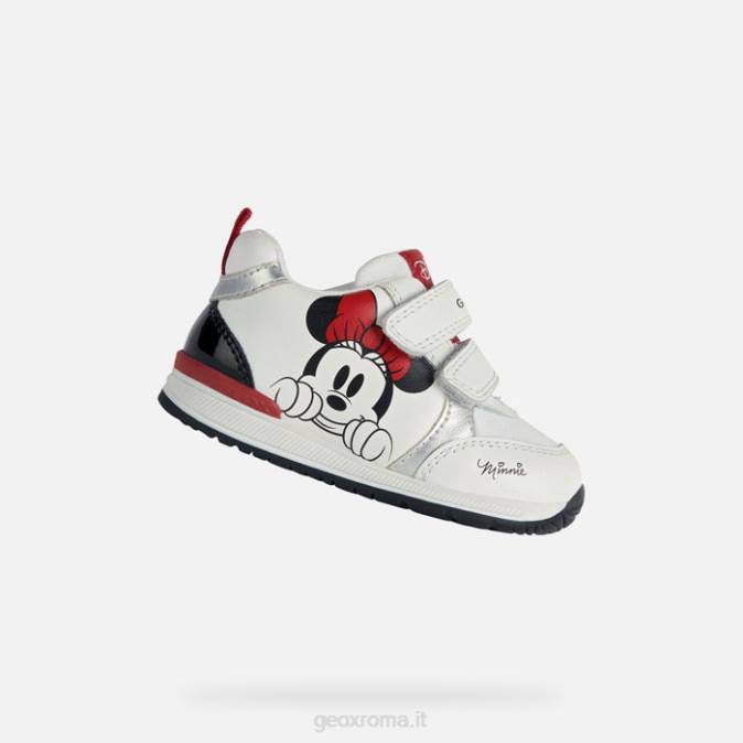 rishon bambino FX0W1577 bianco nero Geox