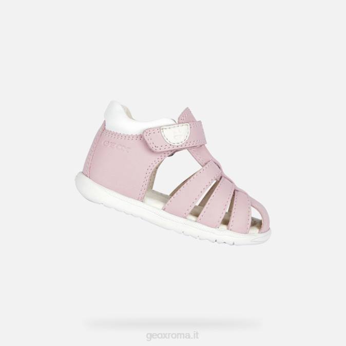 sandalo macchia baby FX0W1462 rosa Geox