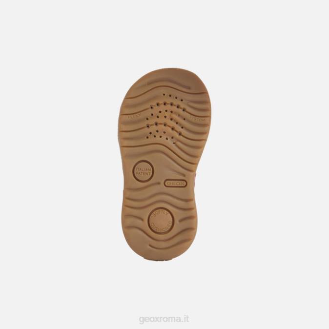 sandalo macchia bambina FX0W1625 fucsia/bianco Geox