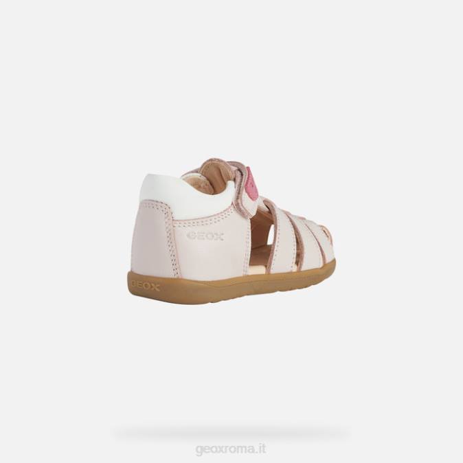 sandalo macchia bambina FX0W1626 rosa chiaro Geox