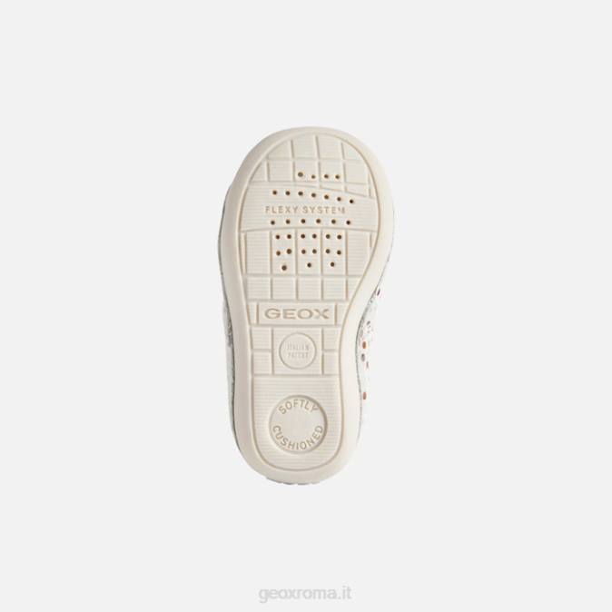 tutim bambino FX0W1613 bianco/rosa chiaro Geox