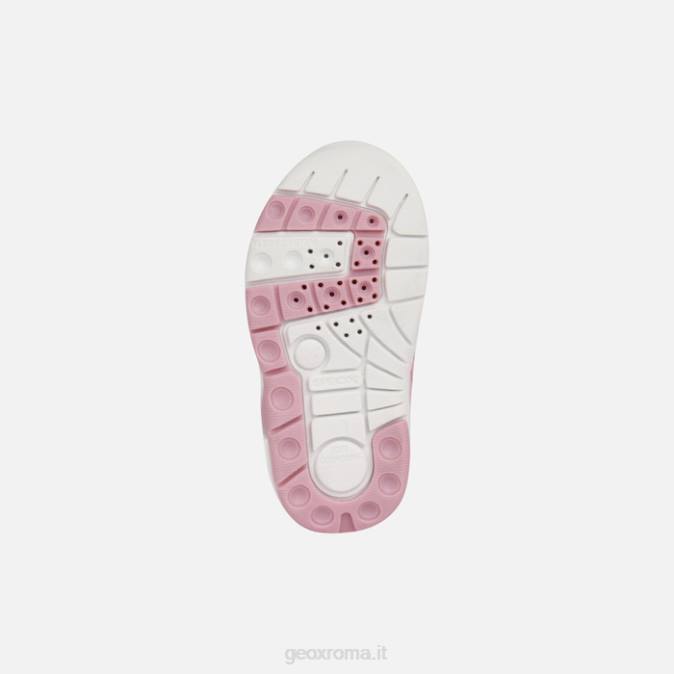 sandalo multi bambino FX0W1469 rosa/multicolore Geox