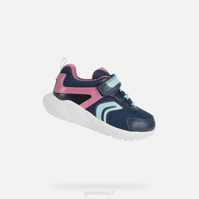 bambino sprintye FX0W1488 marina/fucsia Geox