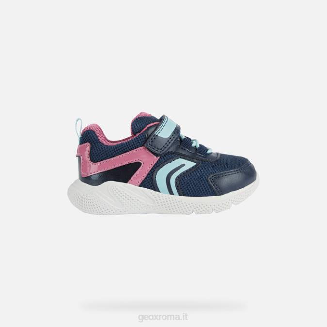 bambino sprintye FX0W1488 marina/fucsia Geox