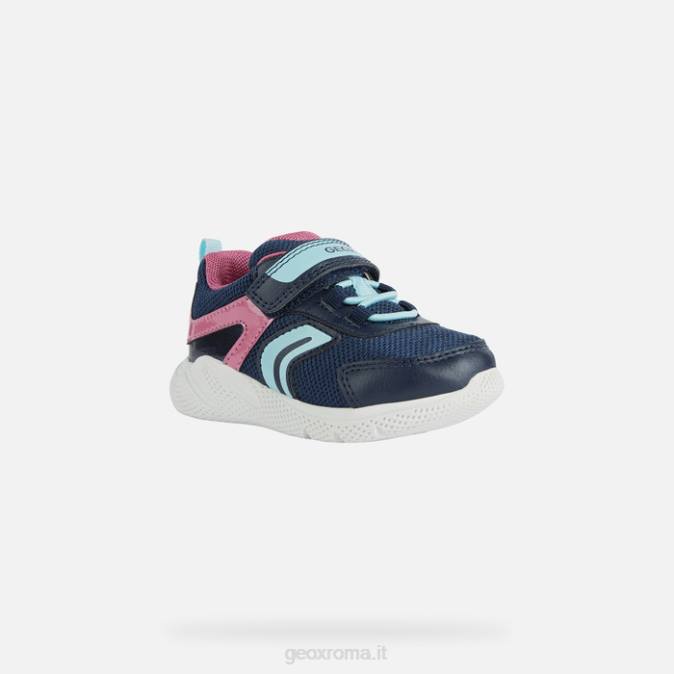 bambino sprintye FX0W1488 marina/fucsia Geox