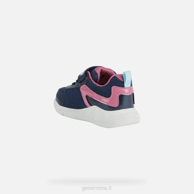 bambino sprintye FX0W1488 marina/fucsia Geox