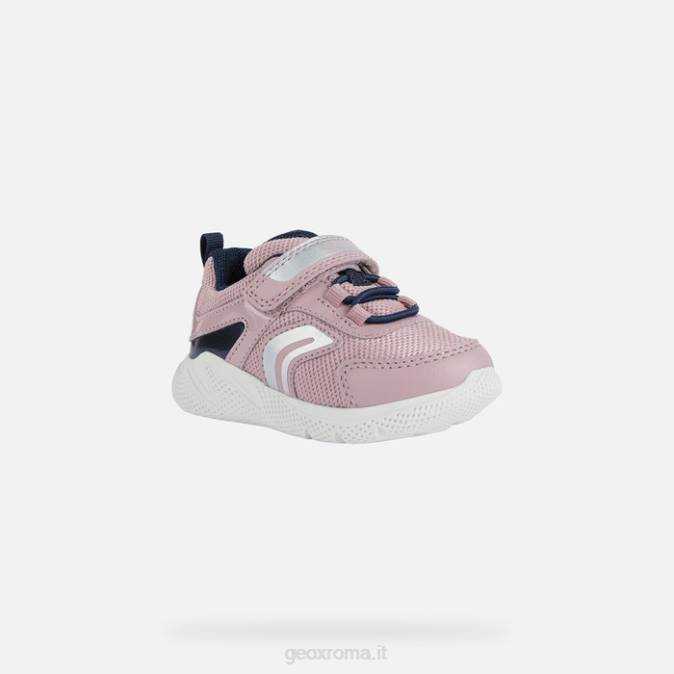 bambino sprintye FX0W1489 rosa chiaro/blu marino Geox