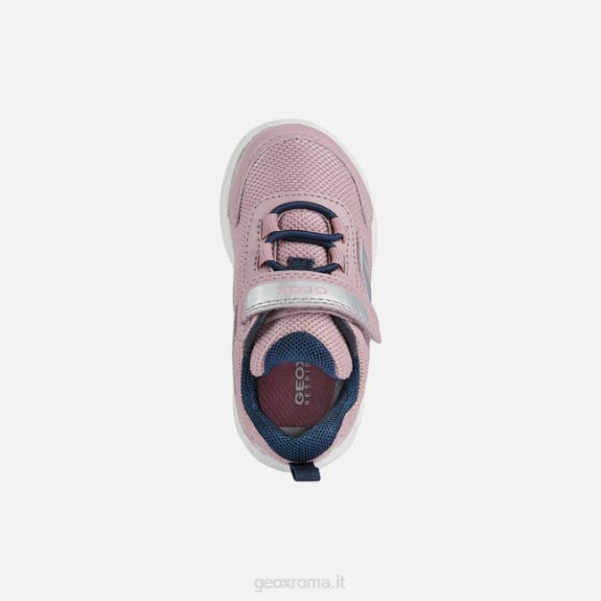 bambino sprintye FX0W1489 rosa chiaro/blu marino Geox