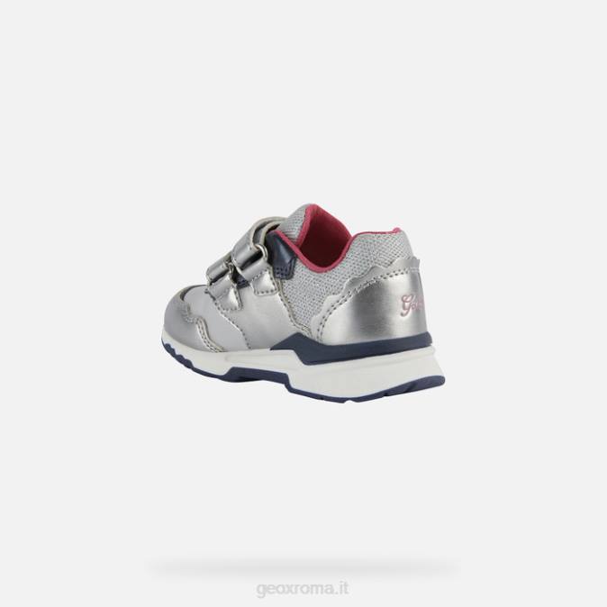 piripo bambino FX0W1569 argento/blu Geox