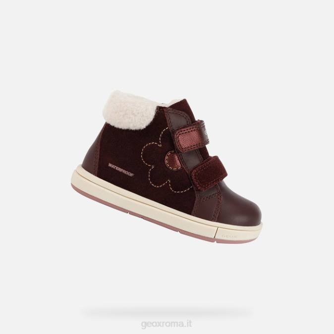 trottola bambino FX0W1529 bordeaux scuro Geox