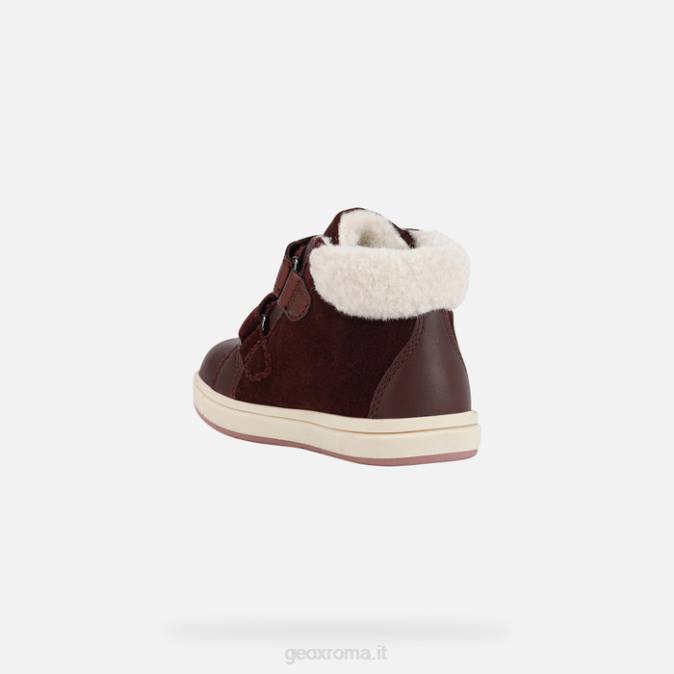 trottola bambino FX0W1529 bordeaux scuro Geox