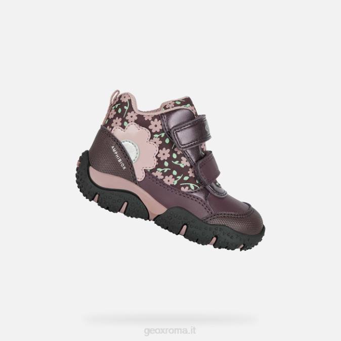 bambino abx baltico FX0W1482 prugna/rosa scuro Geox