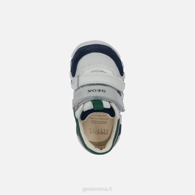 bambino iupidoo FX0W1455 bianco militare Geox