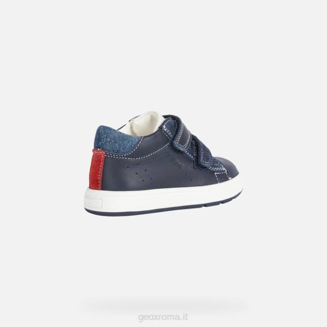 biglia baby FX0W1427 blu marino/bianco Geox