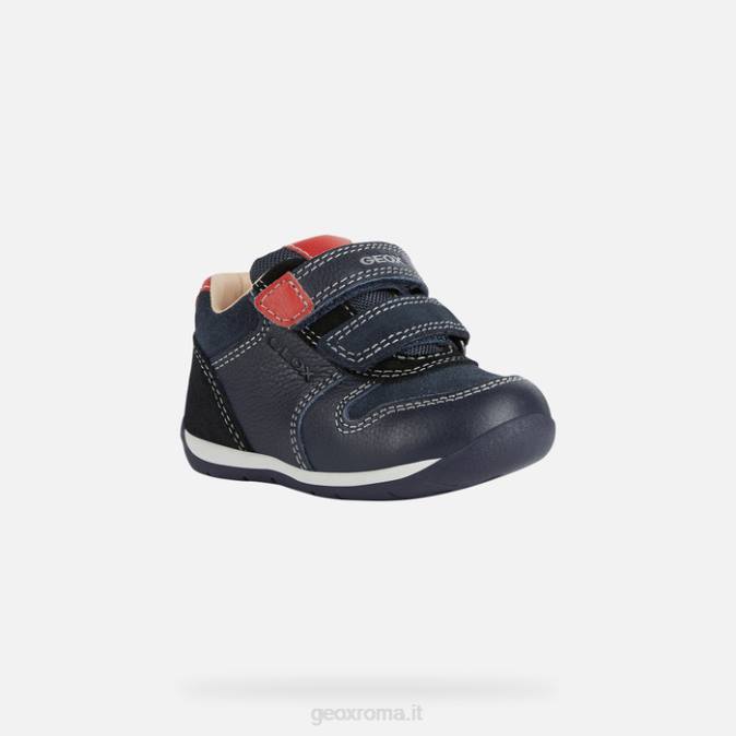 ogni bambino FX0W1473 blu marino/rosso Geox