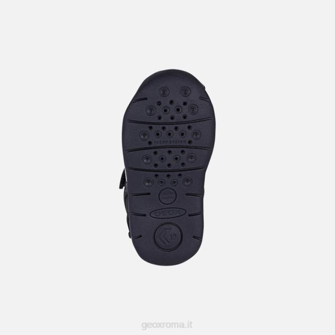 ogni bambino FX0W1610 blu navy/giallo fluo Geox