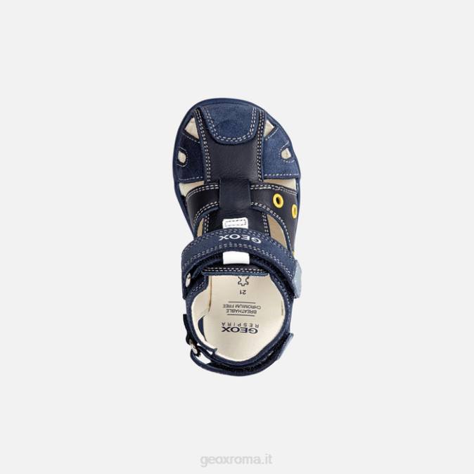 sandalo delhi bambino FX0W1566 Marina Militare Geox