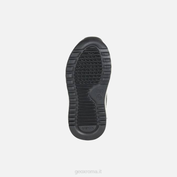 bambino alben FX0W1638 grigio scuro/rosso Geox