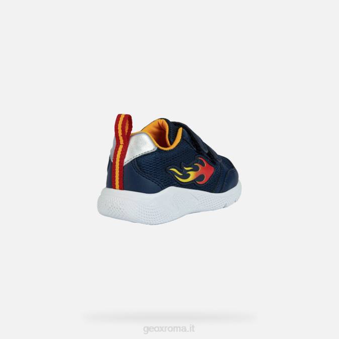 sprintye baby FX0W1451 blu marino/giallo Geox
