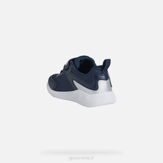sprintye baby FX0W1527 argento navy/dk Geox