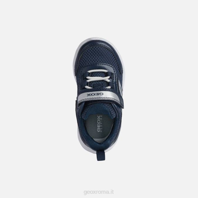 sprintye baby FX0W1527 argento navy/dk Geox