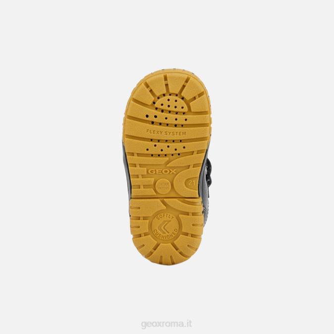 Omar bambino FX0W2031 nero giallo Geox