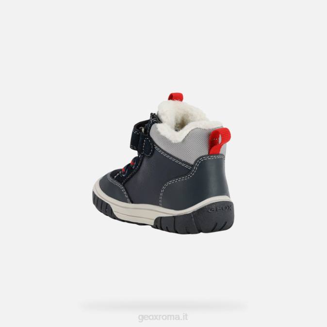 Omar bambino FX0W2032 blu marino/rosso Geox
