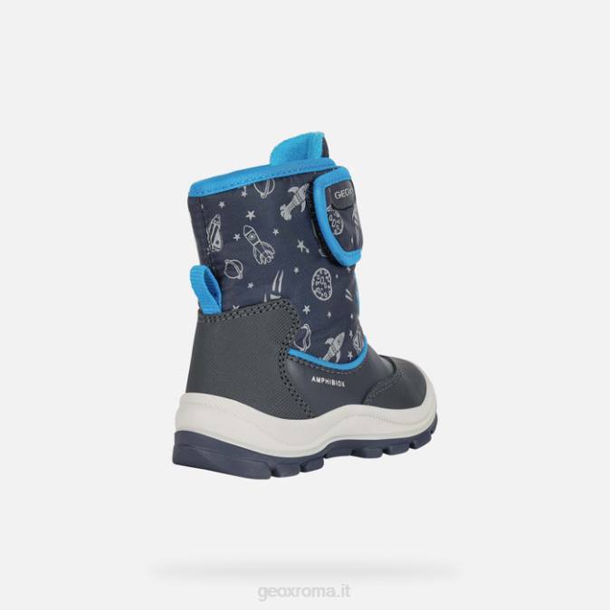 flanfil abx bambino FX0W1538 marina/reale Geox