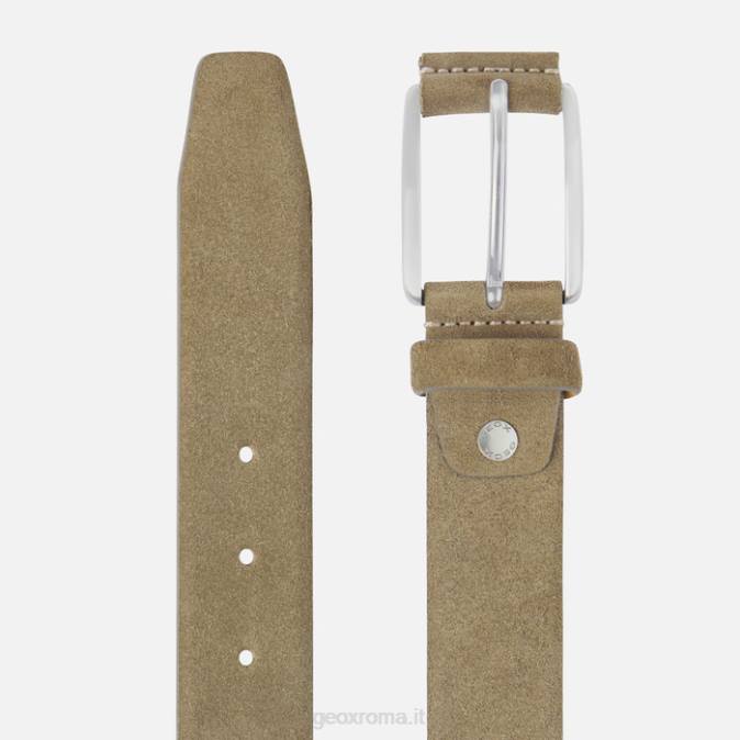 cintura uomo FX0W1794 tortora Geox