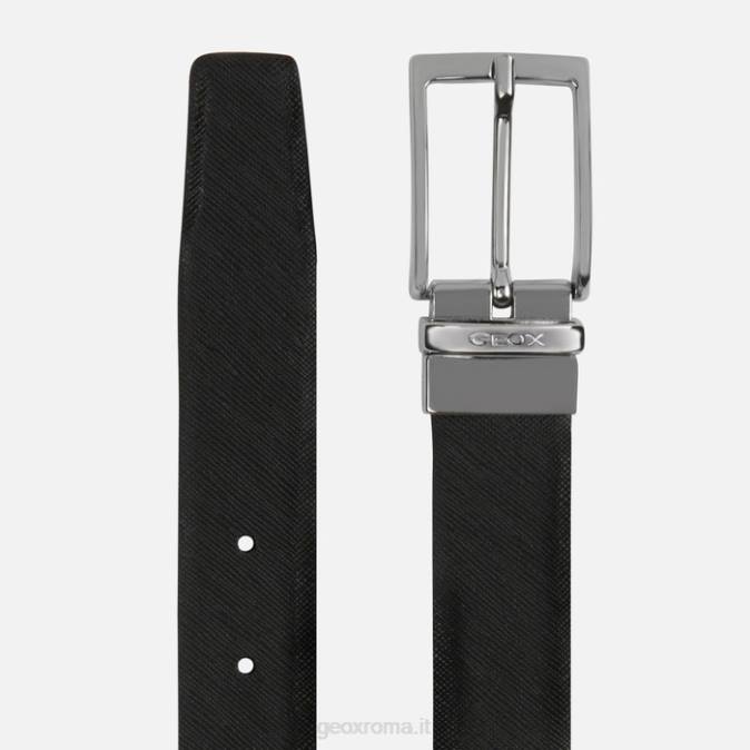 cintura uomo FX0W1800 caffè nero Geox