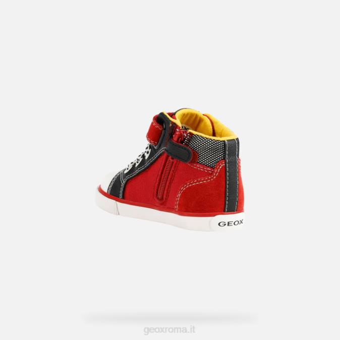 bambino Kilwi FX0W1622 rosso nero Geox
