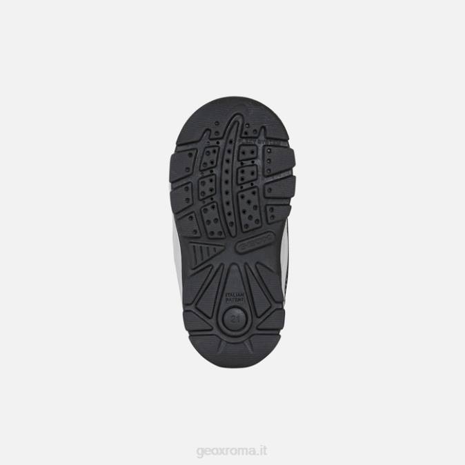 flanfil abx bambino FX0W1444 rosso nero Geox