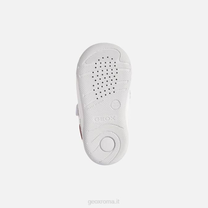 nuovo film bambino FX0W1522 bianco Geox