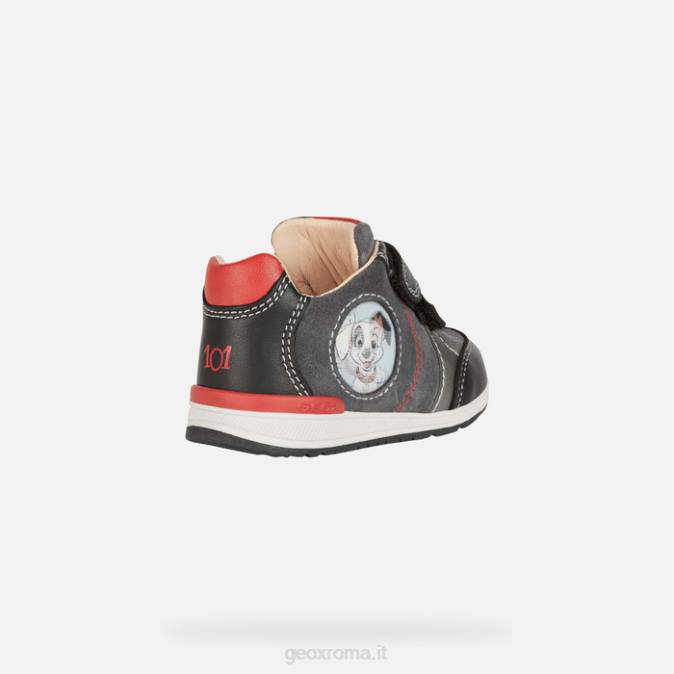 rishon bambino FX0W1442 nero/grigio scuro Geox