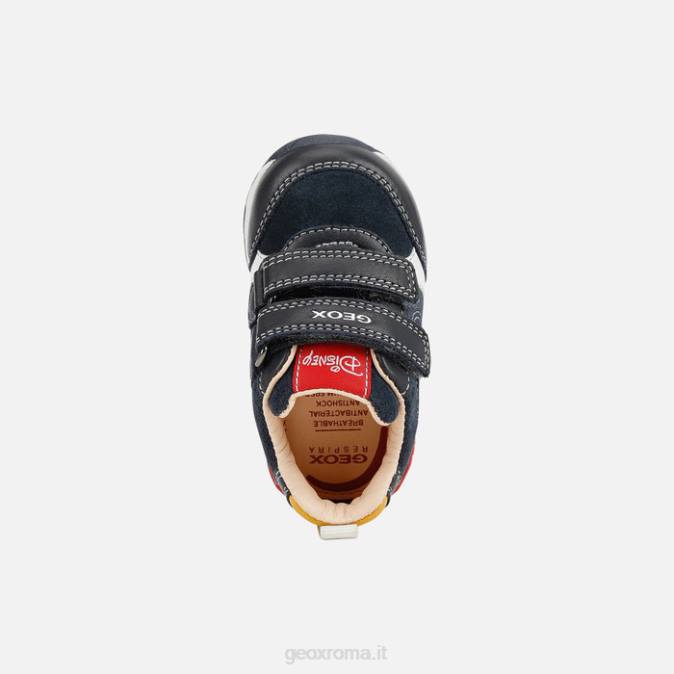 rishon bambino FX0W1602 blu marino/bianco Geox