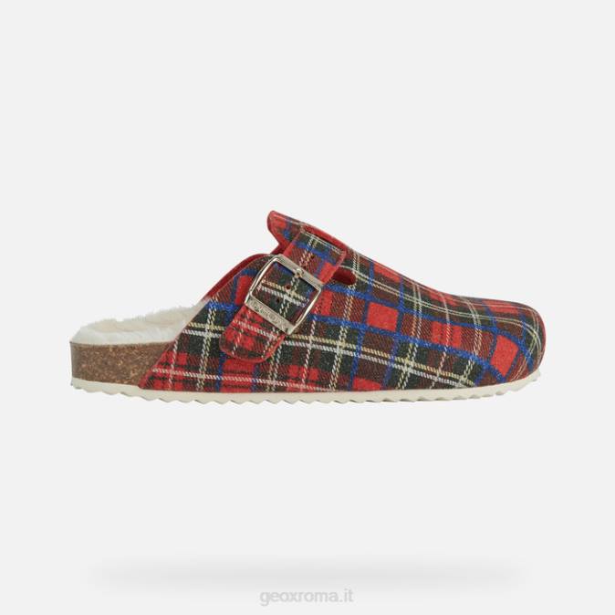 brionia donna FX0W112 rosso scuro/rosso Geox