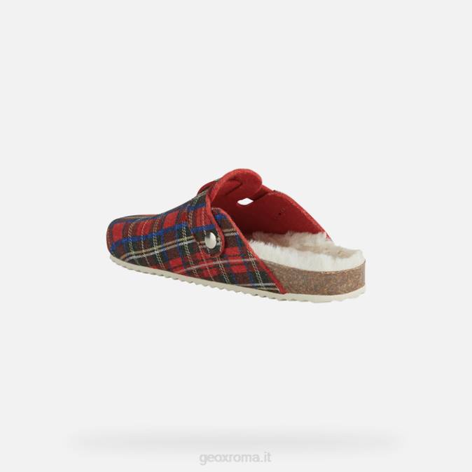 brionia donna FX0W112 rosso scuro/rosso Geox