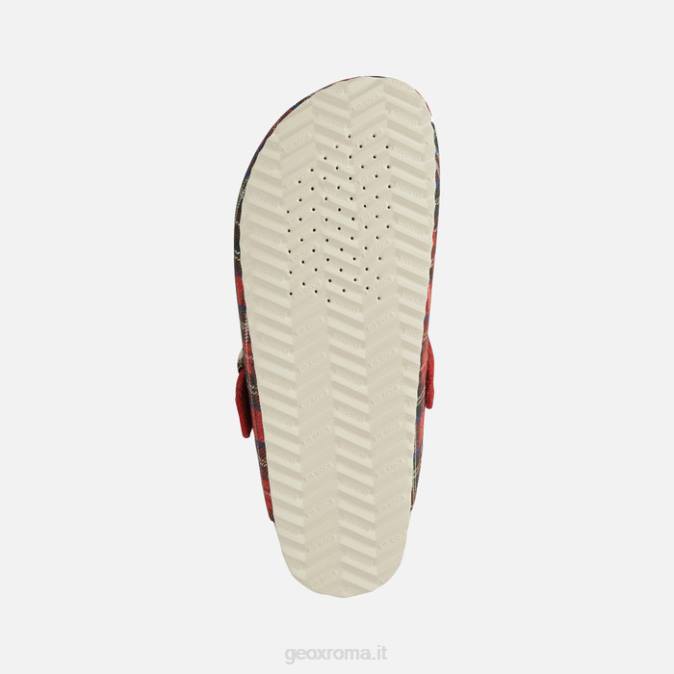 brionia donna FX0W112 rosso scuro/rosso Geox