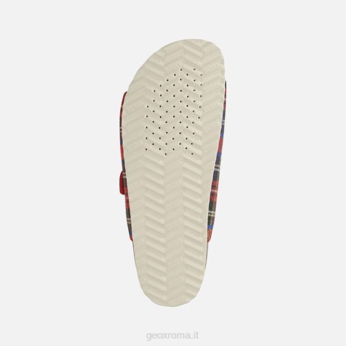 brionia donna FX0W61 rosso scuro/rosso Geox