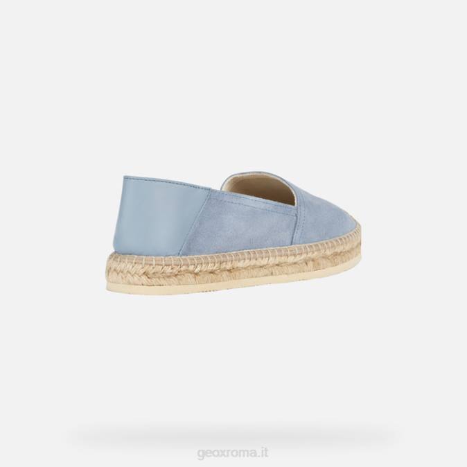 donna lampedusana FX0W120 cielo chiaro Geox