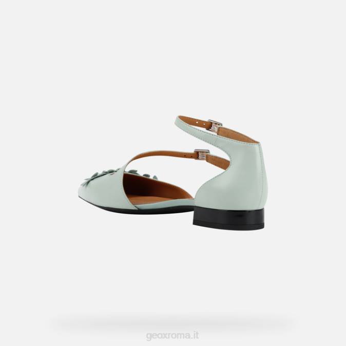 donna carissa FX0W426 menta Geox
