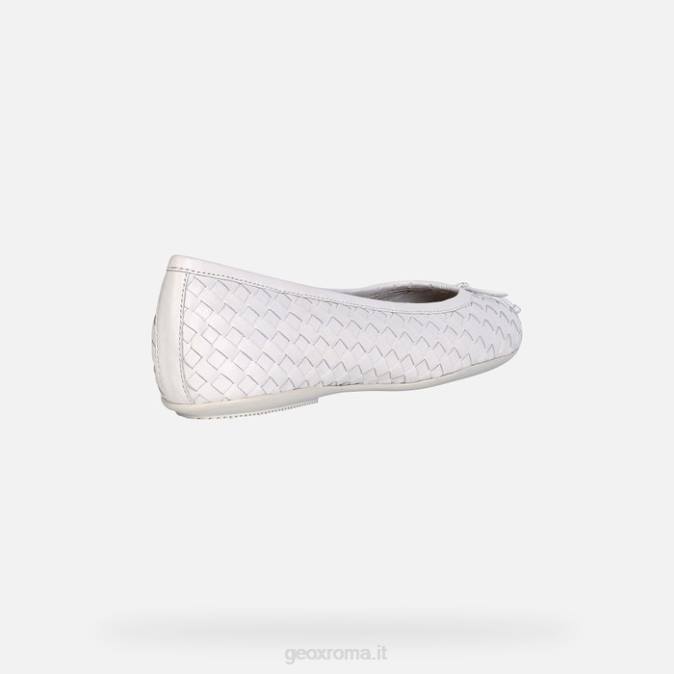 donna palmaria FX0W486 bianco Geox