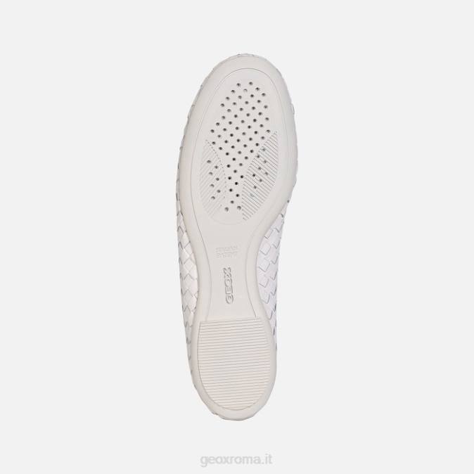 donna palmaria FX0W486 bianco Geox